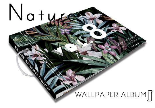 آلبوم کاغذ دیواری سه بعدی طرح طبیعت ، منظره سه بعدی
