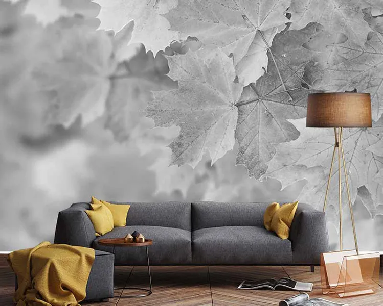 پوستر دیواری طرح برگ انتزاعی