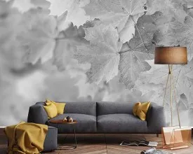 پوستر دیواری طرح برگ انتزاعی