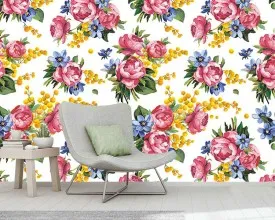 پوستر طرح گل فانتزی