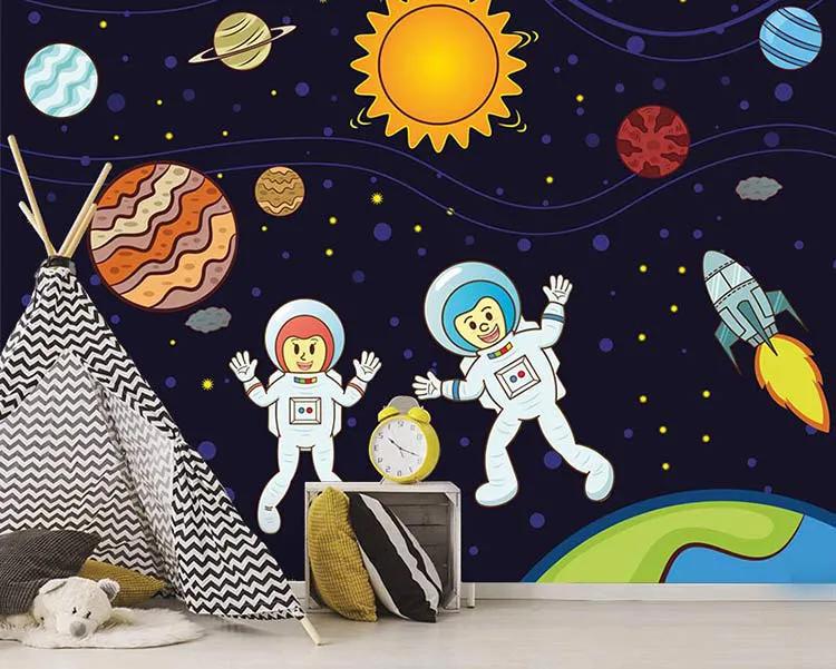  کاغذ دیواری فضانوردان کودک