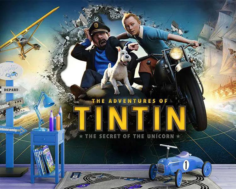 پوستر دیواری ماجراجویی TINTIN 2