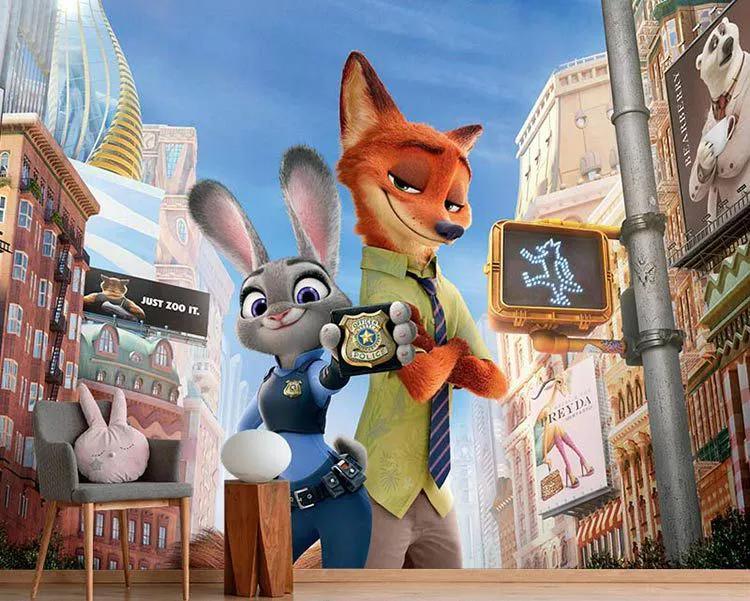 پوستر کاغذ دیواری Zootopia