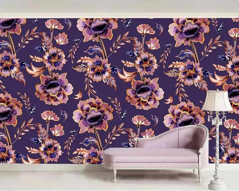 پوستر دیواری وکتور گلبرگ پنجه ای