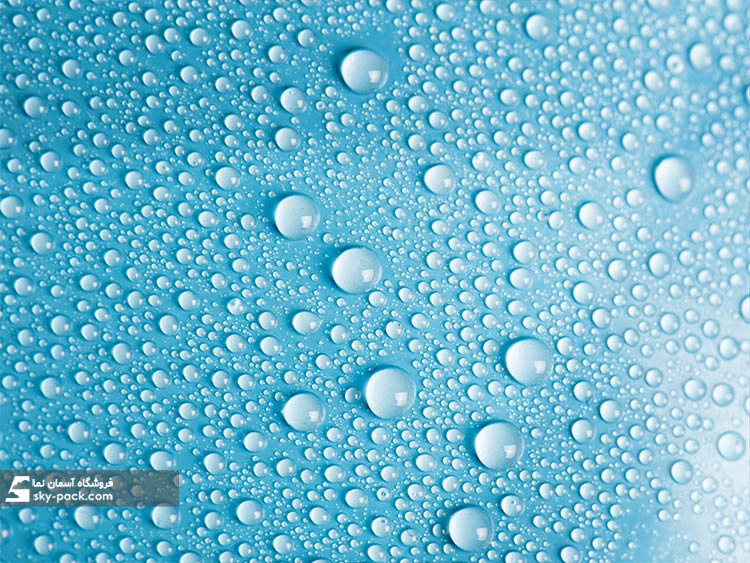 آسمان مجازی قطره های آب