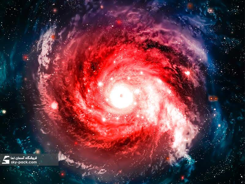 آسمان مجازی کهکشان سرخ