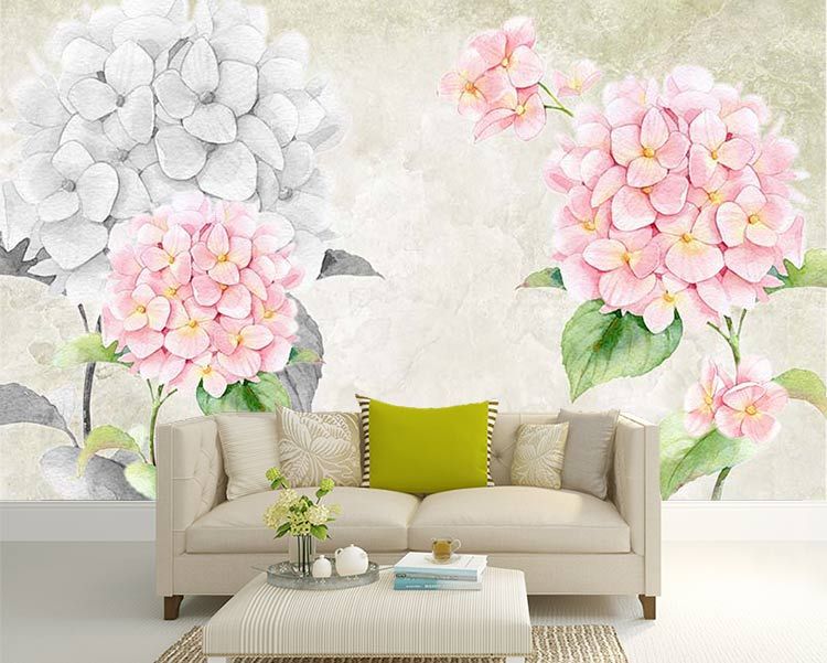 پوستر دیواری طرح گلهای رنگی