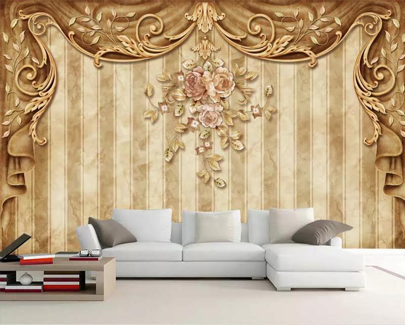 پوستر دیواری سه بعدی طرح کلاسیک رویایی