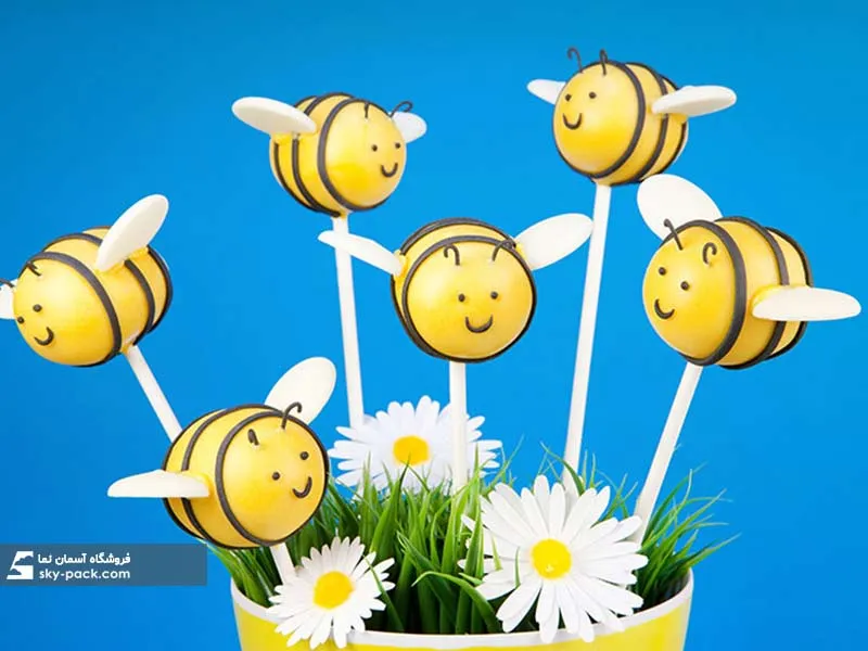 آسمان مجازی اتاق کودک طرح زنبورها