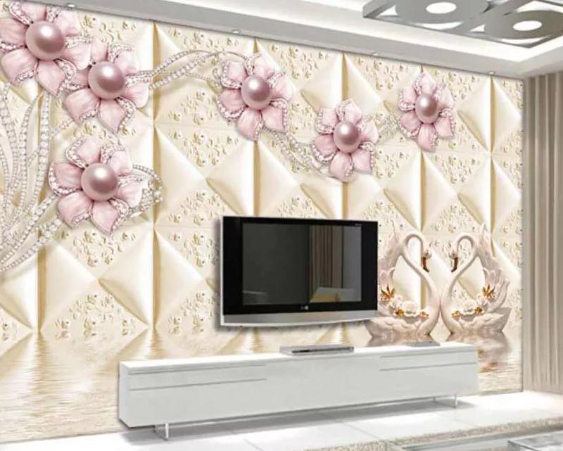 کاغذ دیواری سه بعدی خاص مخصوص پذیرایی