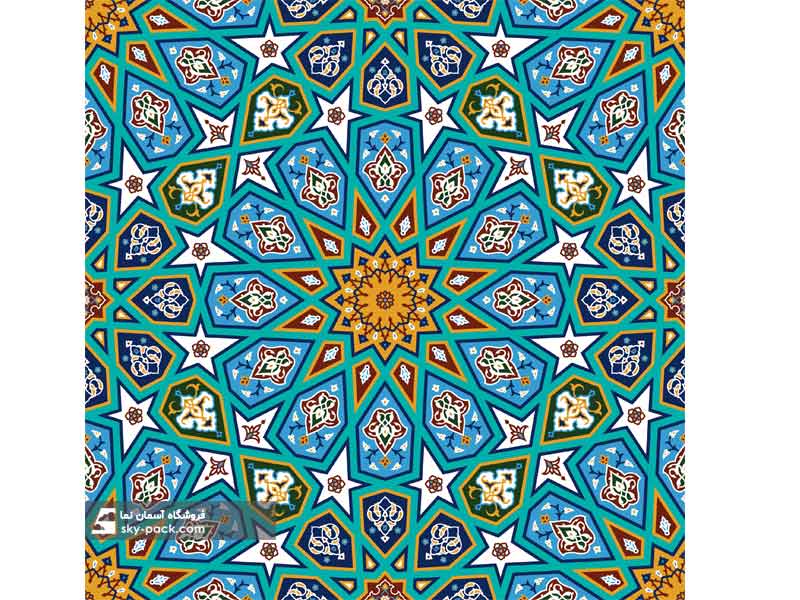  آسمان مجازی طرح الگوی هندسی