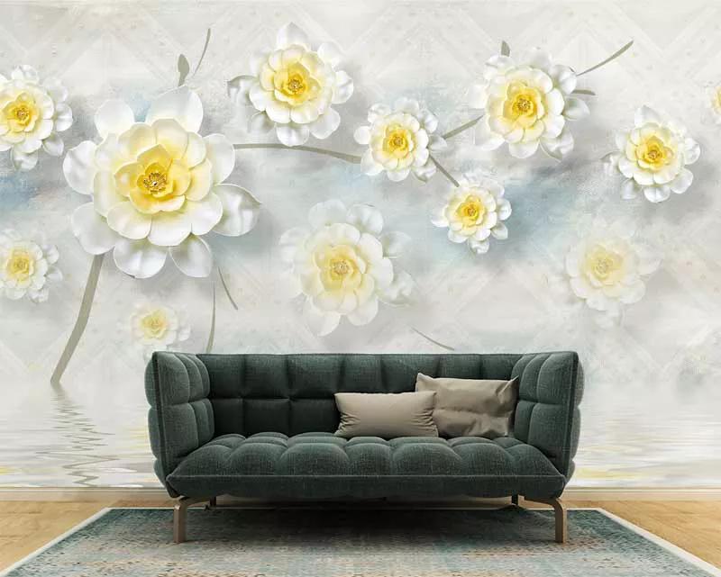 پوستر دیواری گلهای یاس