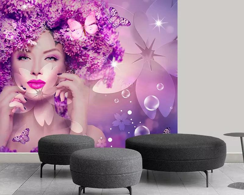 پوستر سه بعدی ارایشگاه زنانه طرح بیوتی