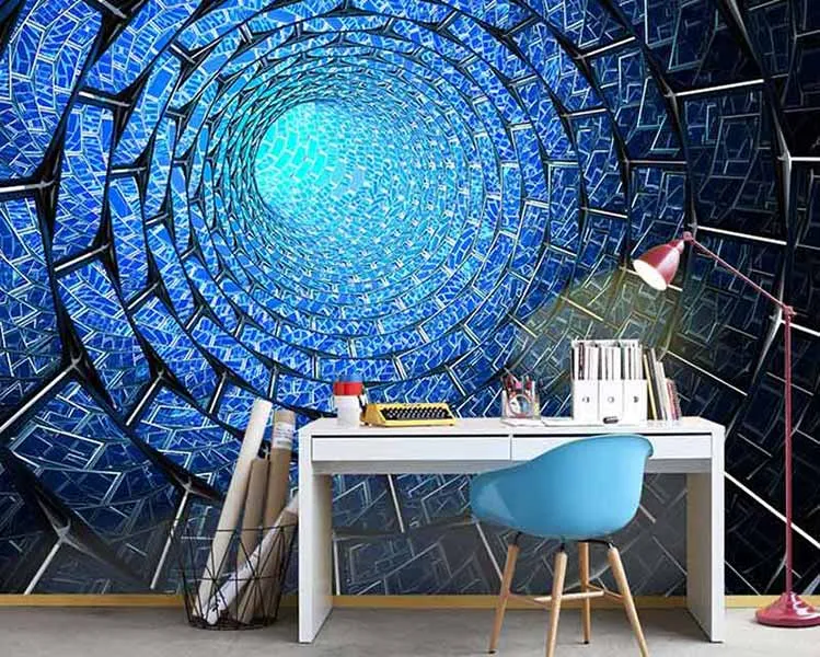 پوستر سه بعدی طرح دیجیتال