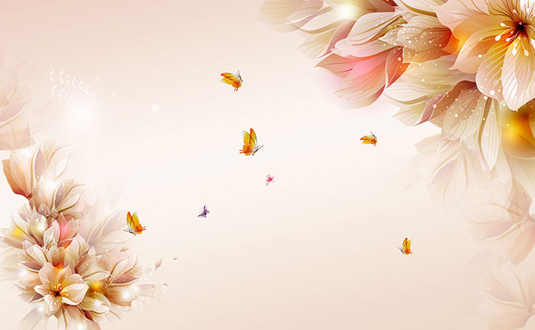 پوستر دیواری پروانه