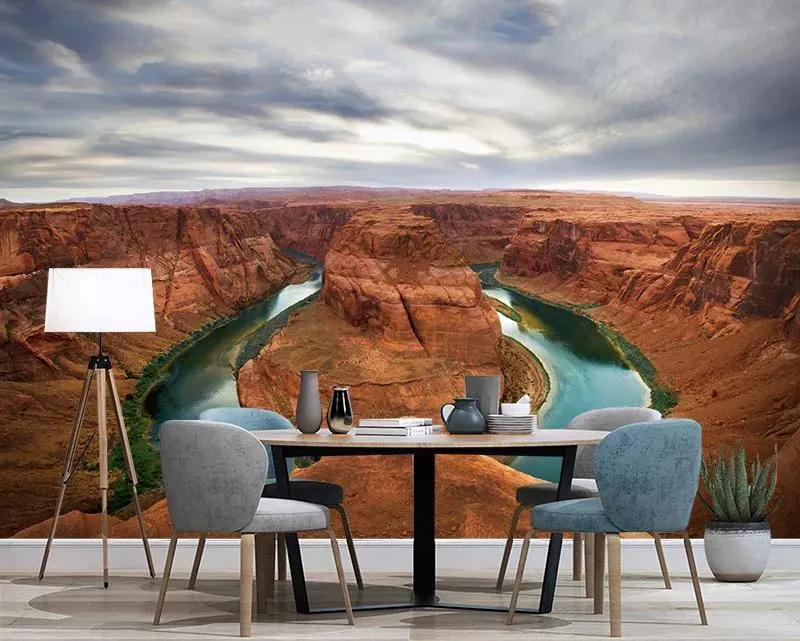 پوستر سه بعدی منظره طبیعت