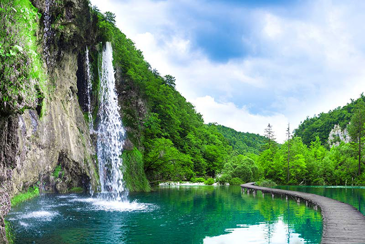 پوستر کاغذ دیواری آبشار