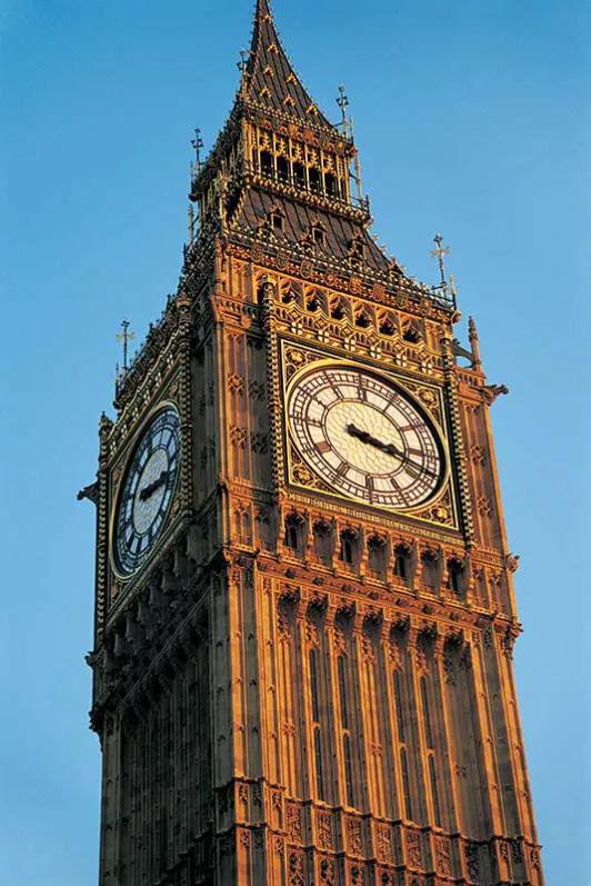 پوستر دیواری شهر لندن برج ساعت