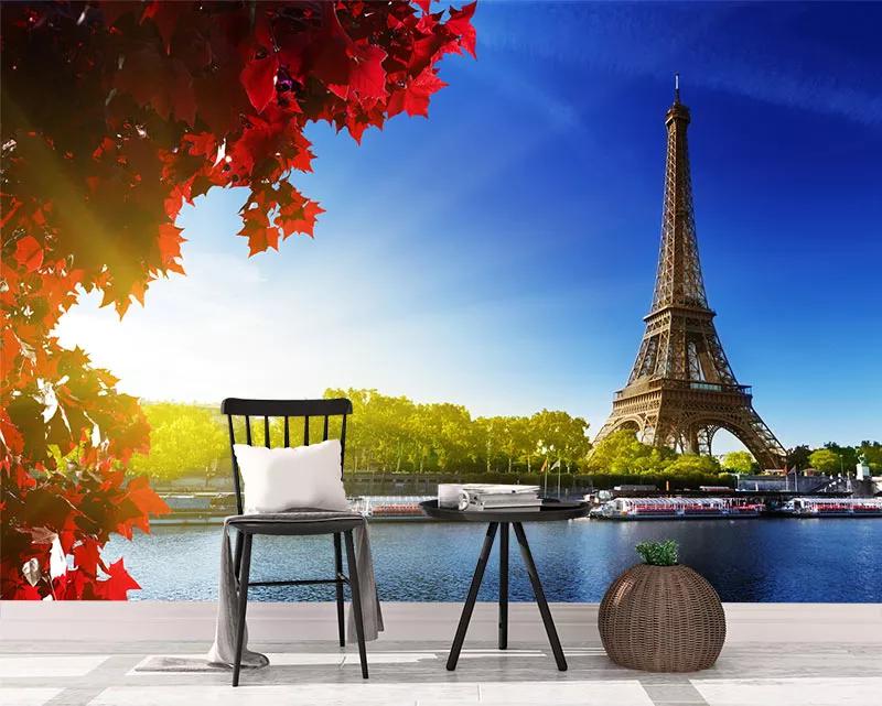 کاغذ دیواری طرح شهر پاریس