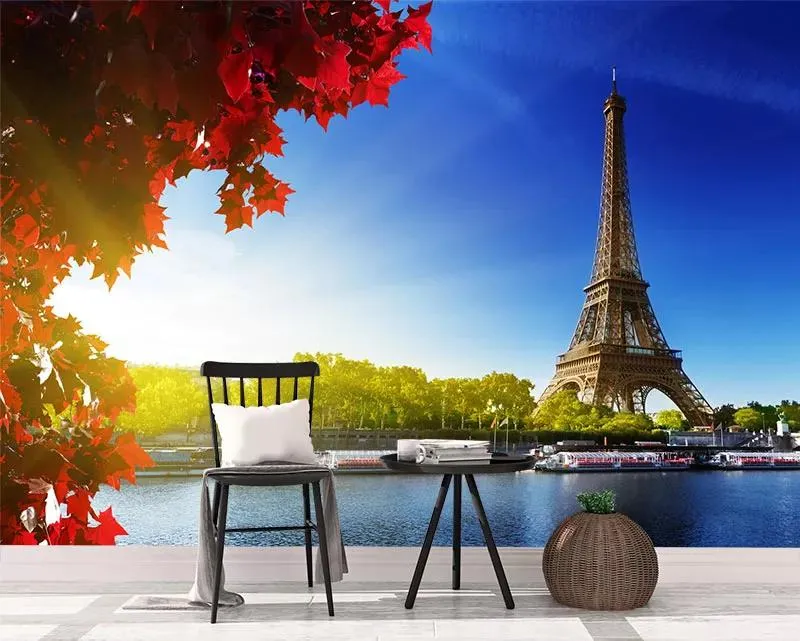 کاغذ دیواری طرح شهر پاریس