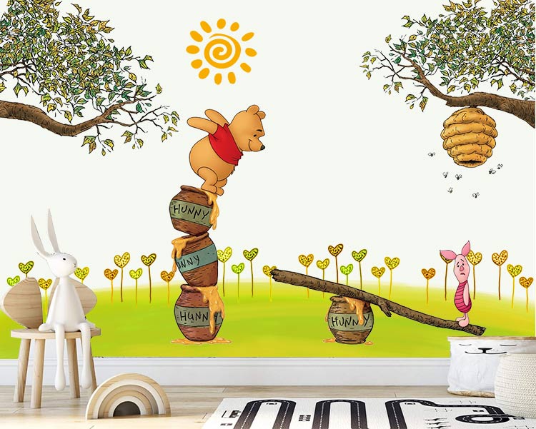 پوستردیواری خرس عسل دوست