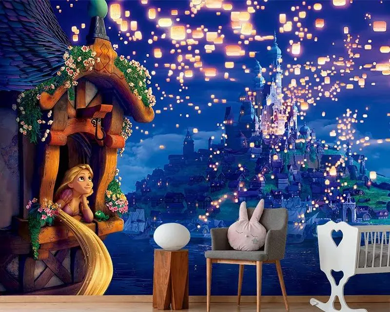  پوستر دیواری کارتون rapunzel