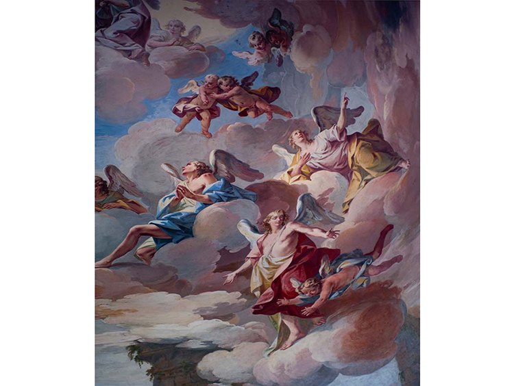 پوستر دیواری کلاسیک آسمان فرشتگان