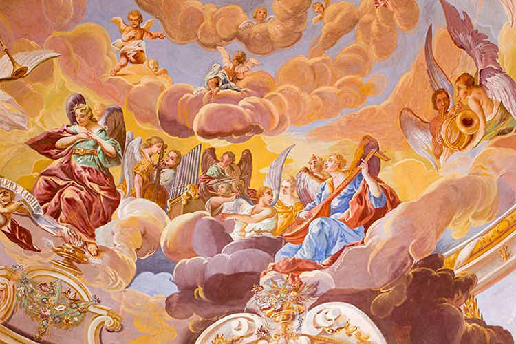 پوستر دیواری طرح جشن فرشتگان