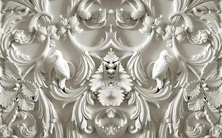 پوستر کاغذ دیواری گچ بری