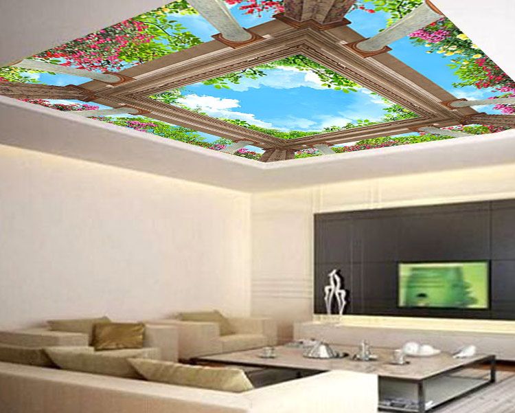 پوستر سه بعدی سقفی طرح آسمان