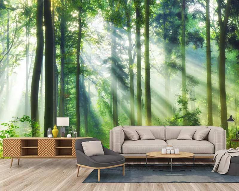 پوستر دیواری جنگل زیبا