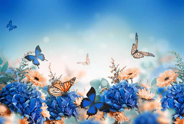 پوستر دیواری گلهای شگفت انگیز