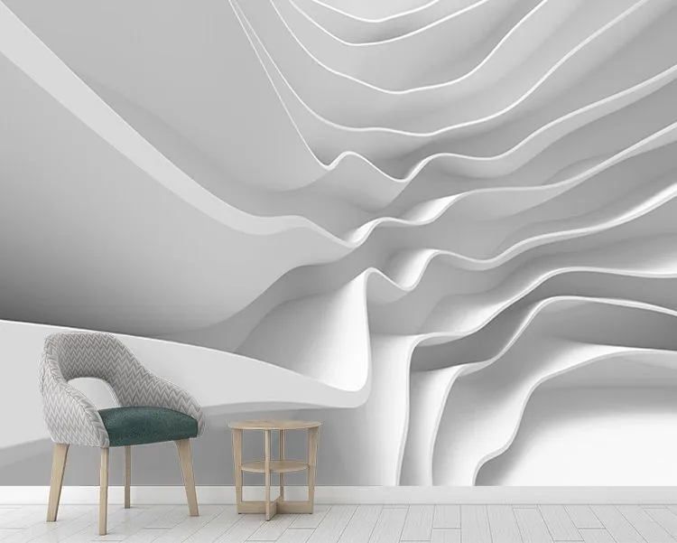 پوستر سه بعدی هندسی ساده وزیبا