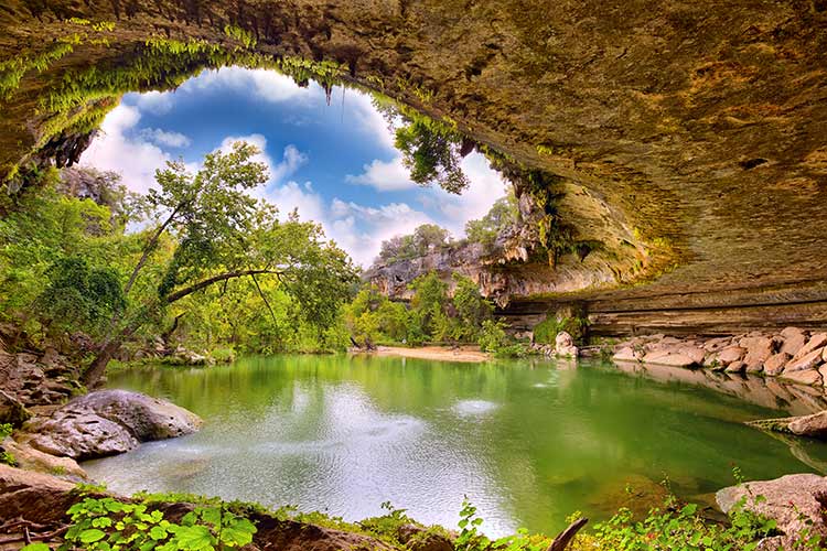 پوستر سه بعدی آبشار