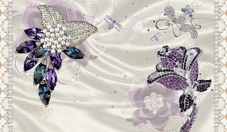 کاغذ دیواری سه بعدی مناسب پشت تلویزیون