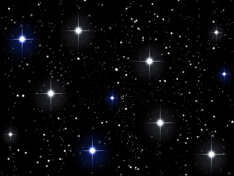 پوستر سقفی کهکشان پر ستاره