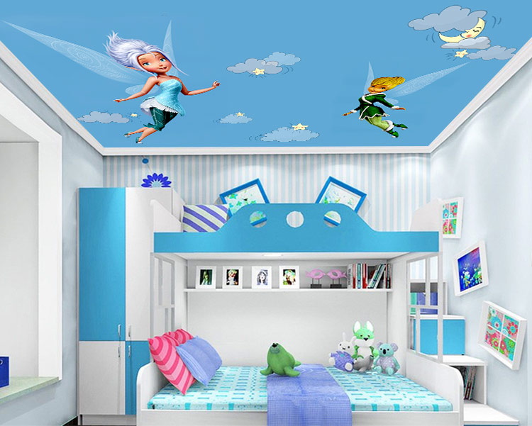 پوستر سقفی اتاق کودک و پری های مهربون