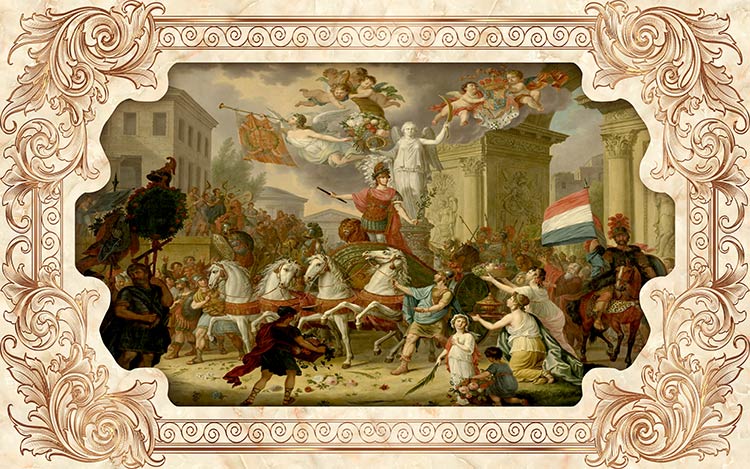پوستر سقفی رومی 