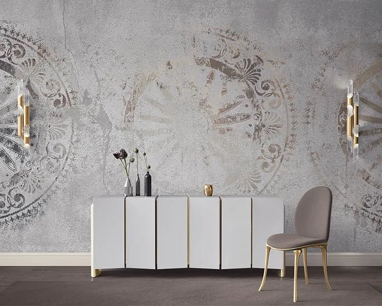 پوستر دیواری پتینه طرح شمسه