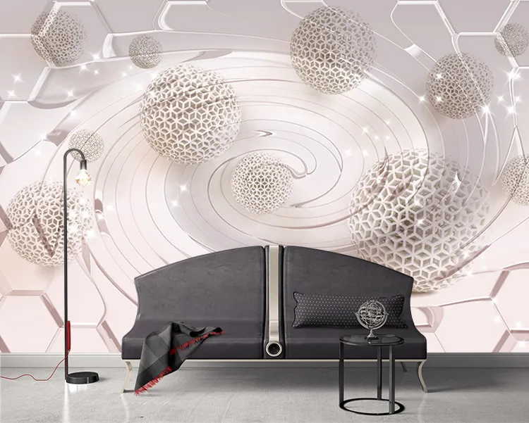 پوستر دیواری سه بعدی هندسی 