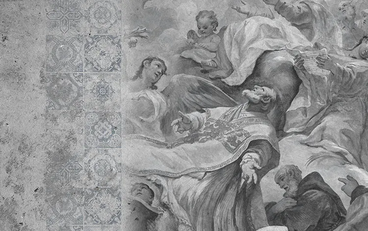 پوستر سه بعدی مدرن طرح فرشته 