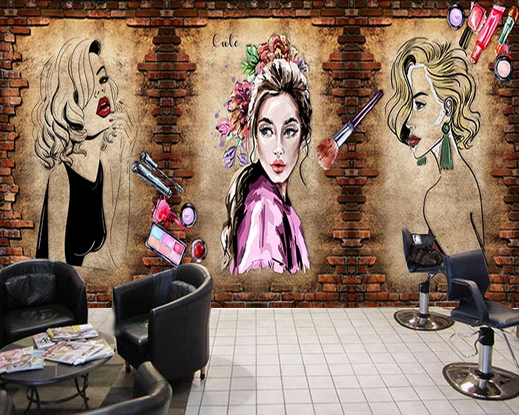 پوستر دیواری آرایشگاه زنانه 