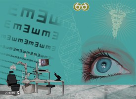 پوستر دیواری چشم پزشکی