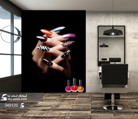 پوستر دیواری ناخن کاری