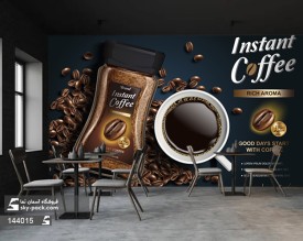 پوستر دیواری کافه و برند
