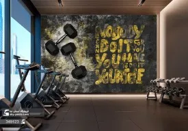 پوستر دیواری بدنسازی انگیزشی وزیبا