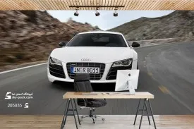 پوستر دیوار طرح ماشین آئودی 